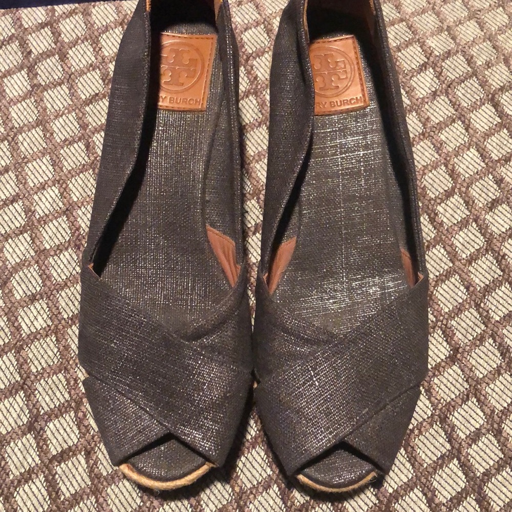 Tory Burch wedge espadrilles
